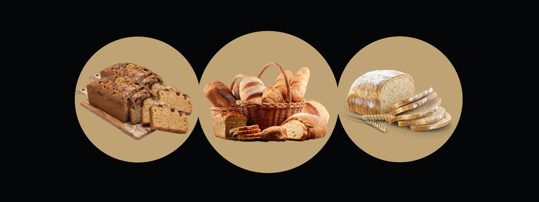 Bread — a selection of dishes