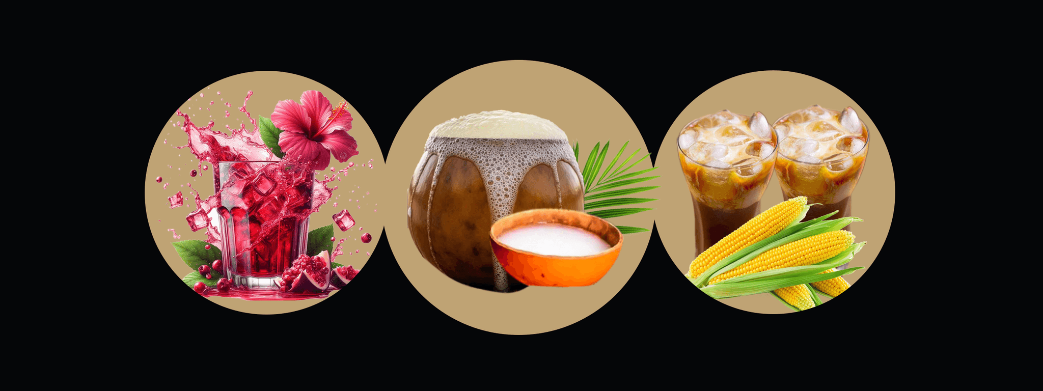 Taste Of Ghana Refreshments — a selection of dishes