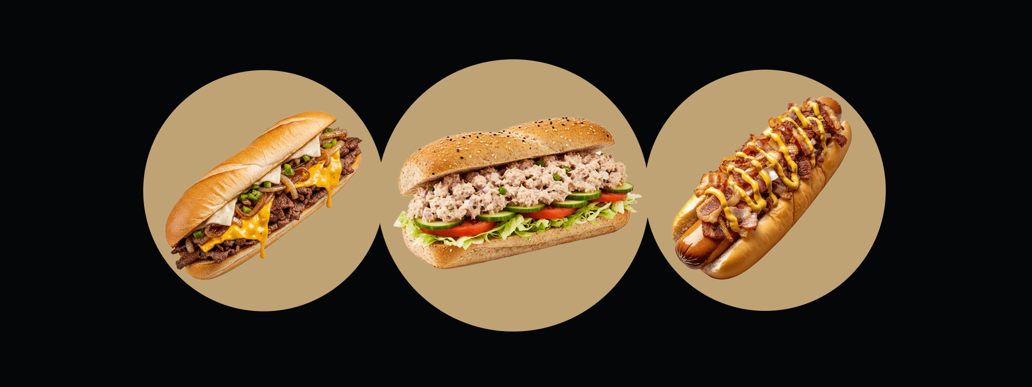 Hotdogs — a selection of dishes